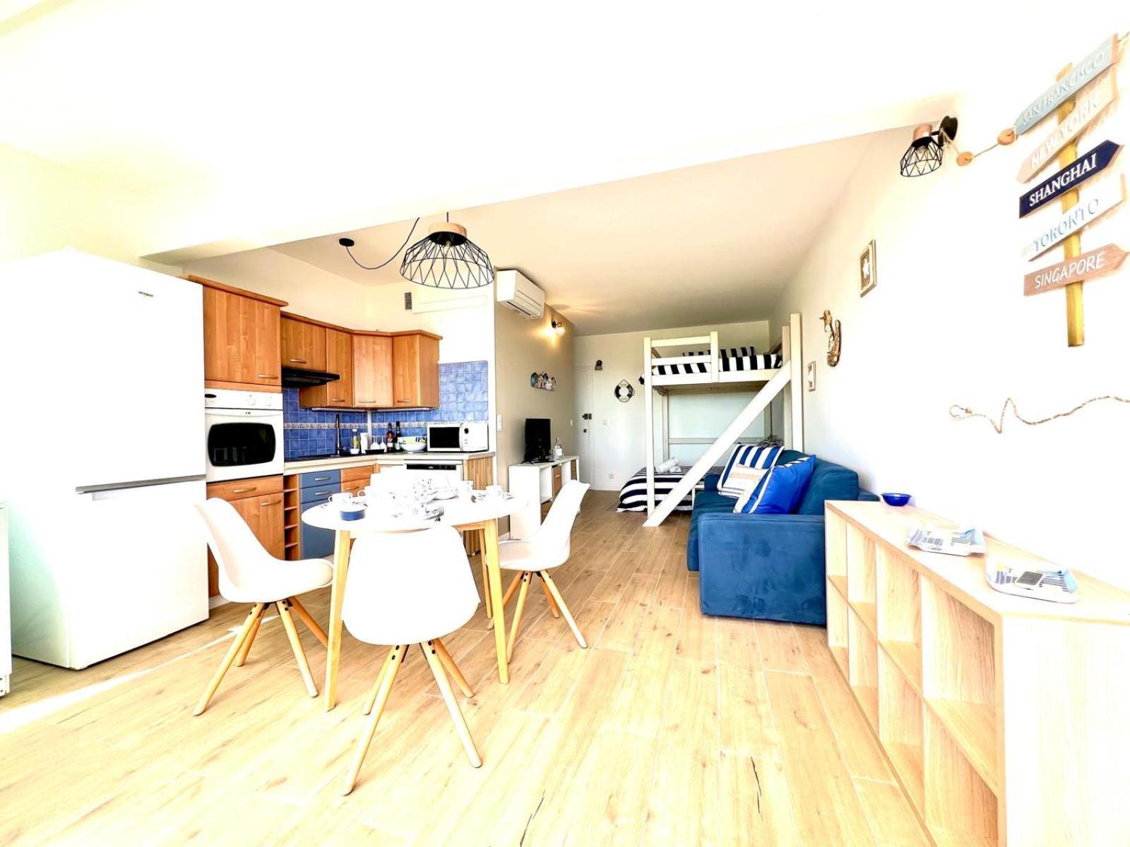 Studio Eclat Marine 3 Etoiles - Vue Mer - Parking-Clim-Plage A 20 Metres - Capitalchic Services Saint-Aygulf Fréjus Eksteriør bilde